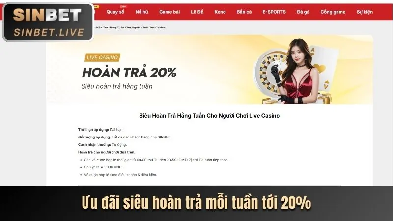 Khuyến mãi thể thao độc quyền